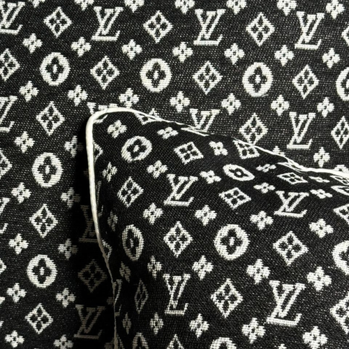 Black LV All over | Set of 2