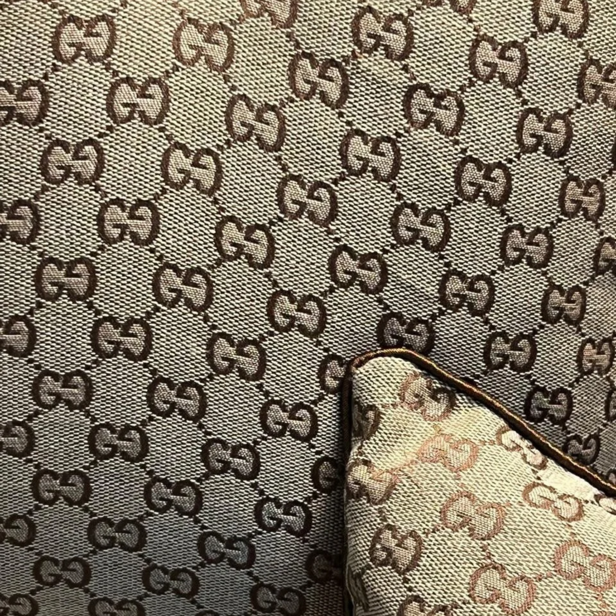 Brown GG All over | Set of 2