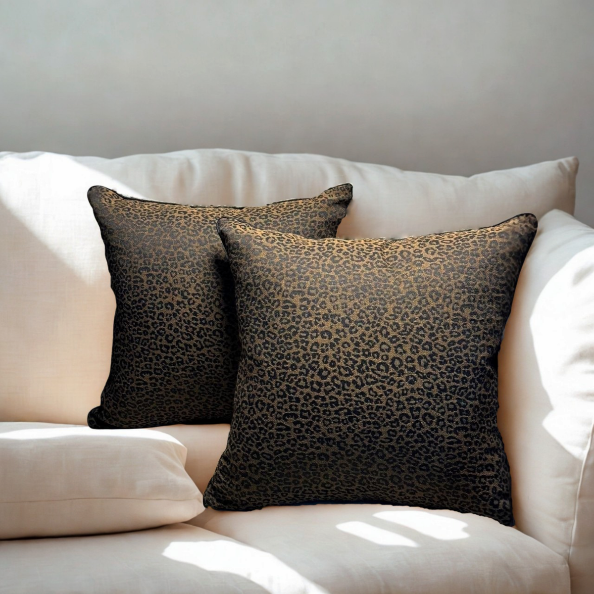 Brown Leopard | Set of 2