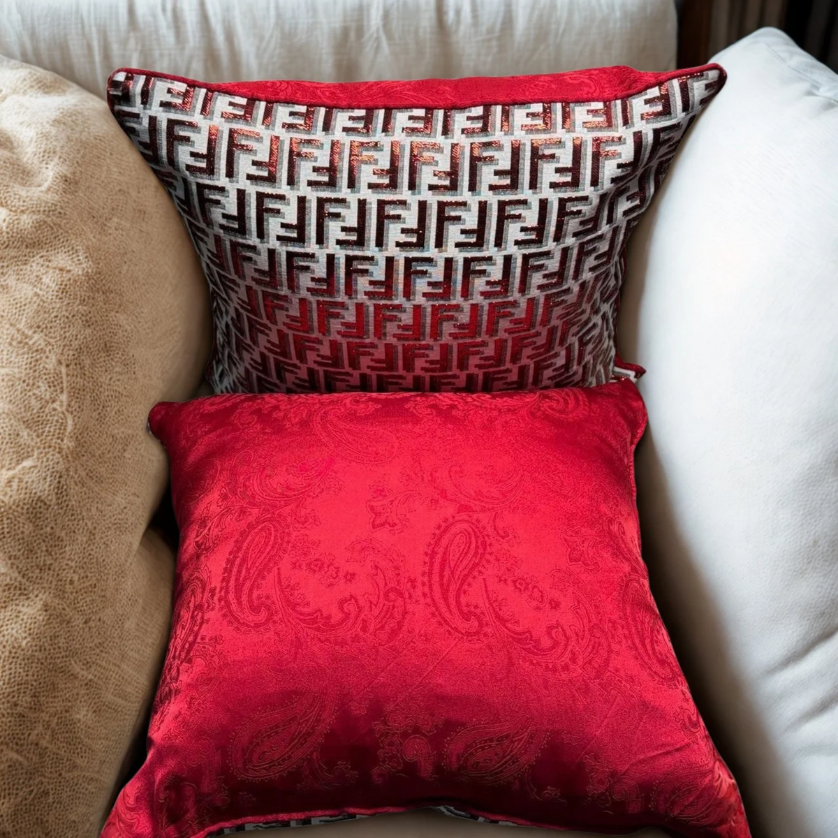 Red Shine FF All over | Set of 2