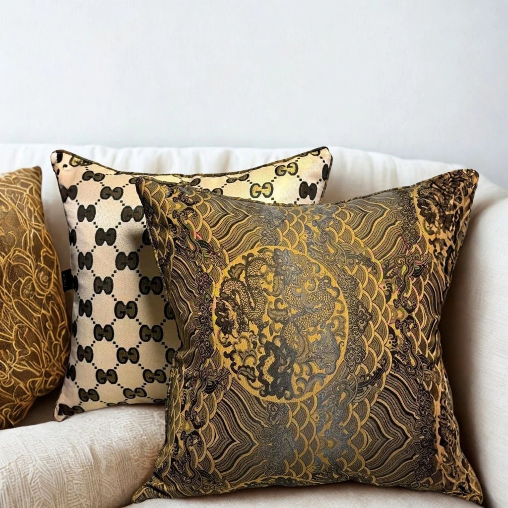 Gold GG All over | Set of 2