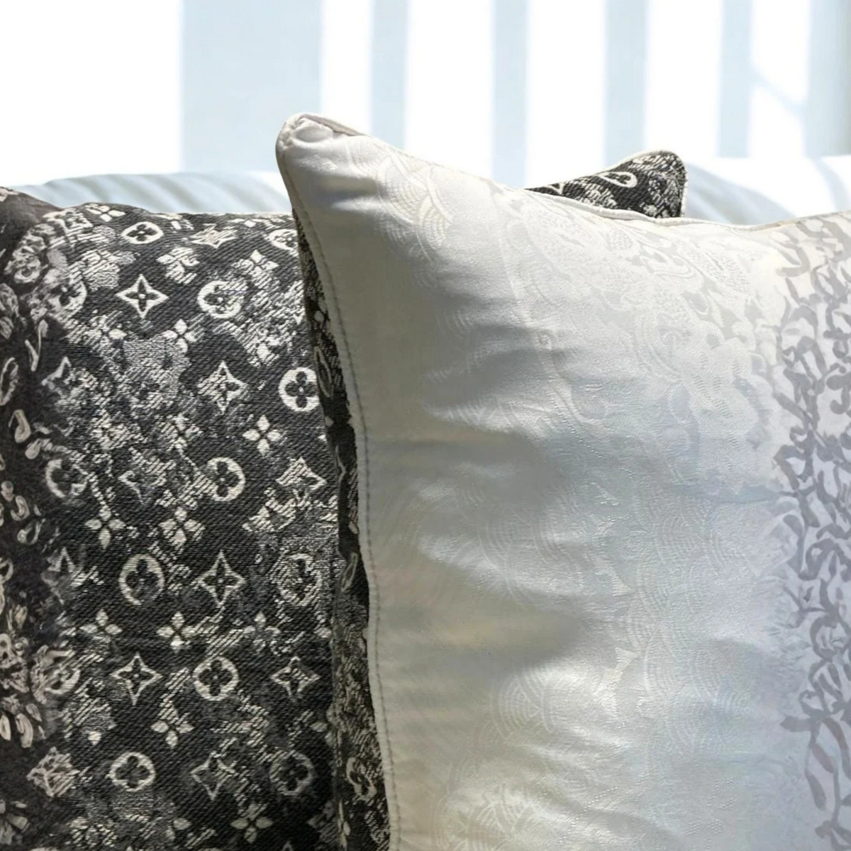 Grey Abstract | Set of 2