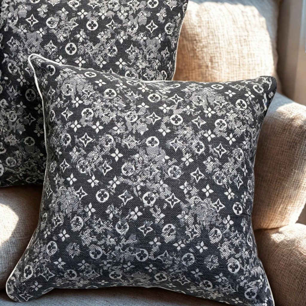Grey Abstract | Set of 2