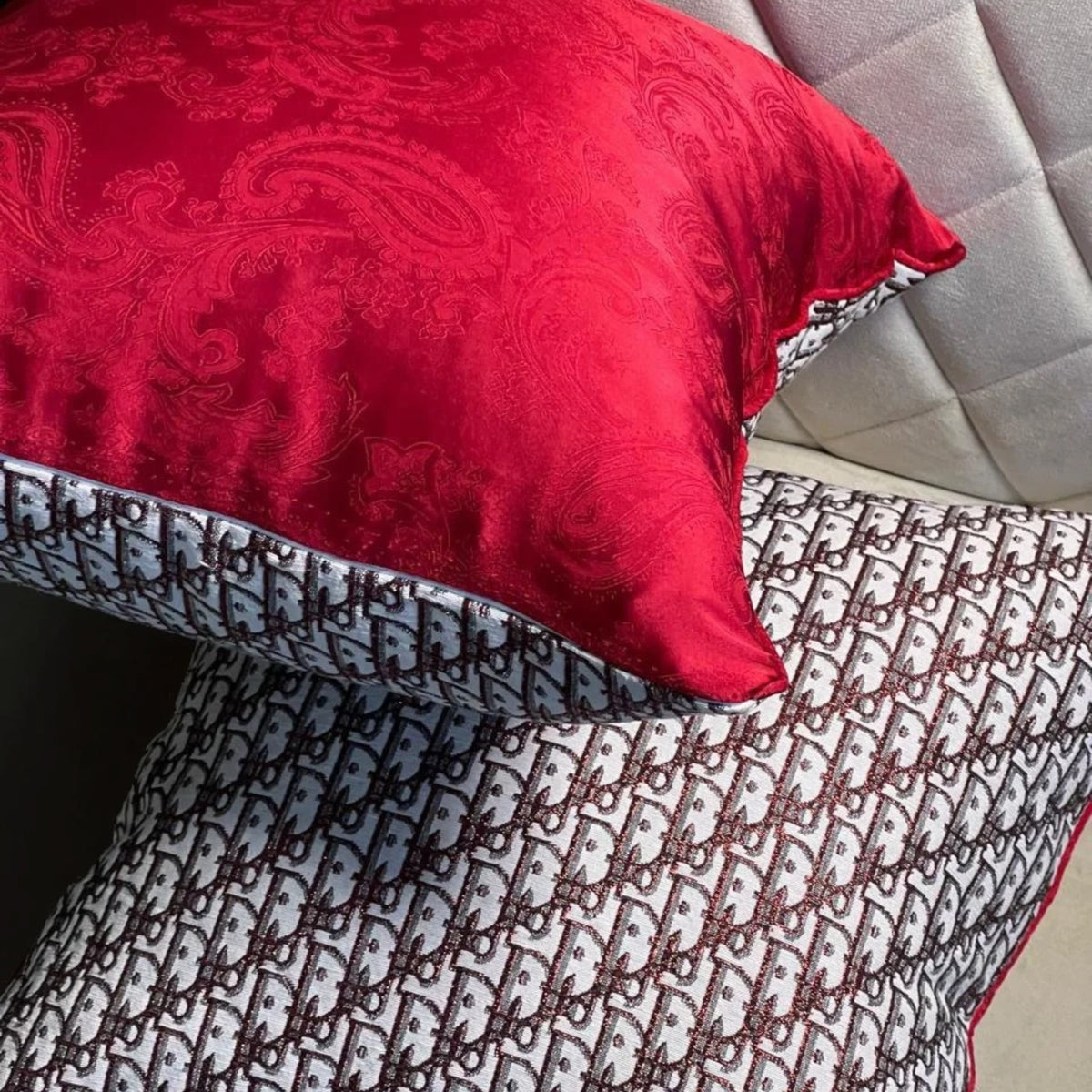 Red CD All over | Set of 2