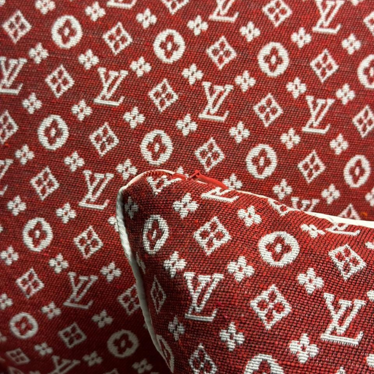 Red LV All over | Set of 2