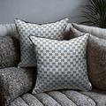 White & Blue GG All over | Set of 2