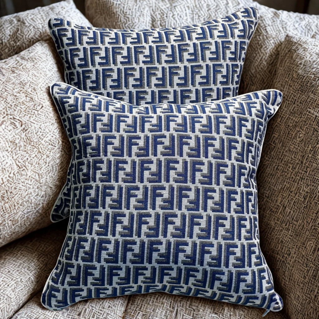 Blue FF All over | Set of 2