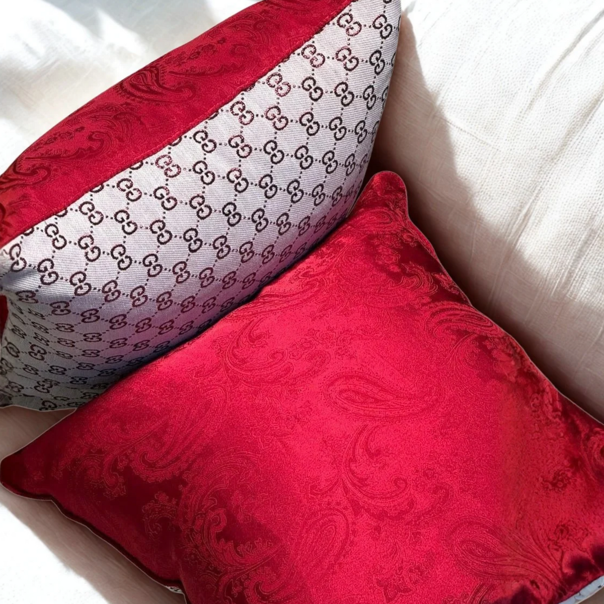 Red GG All over | Set of 2